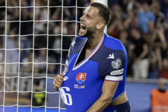 Sauer ma zazitok Strelec sa lucil a gol venoval slovanistom Nesmieme stratit co sme s Nemcami ziskali vravi Hancko