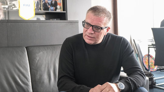 Sef SFZ hovoril s reprezentantmi pred zapasom