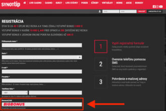 Synottip bonusovy kod Vyuzite promo kod BIGBONUS