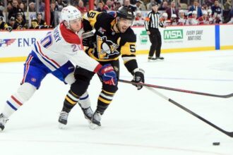 Excelentna praca Slafkovskeho Treti viacbodovy zapas Slovaka v sezone Montreal padol v najazdoch