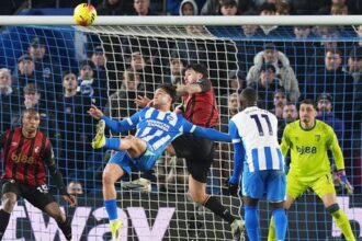 Na ihrisko prisiel v 77 minute Brighton zachranil 18 rocn Grek Noznickami