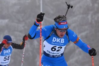 Zima vietor hmla Borgula vyhral stihacku v Oberhofe