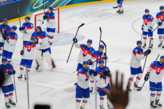 Slovaci sokovali hokejovy svet Gratuluju im aj Rusi Fini osepvaju spasitea Dvorskeho