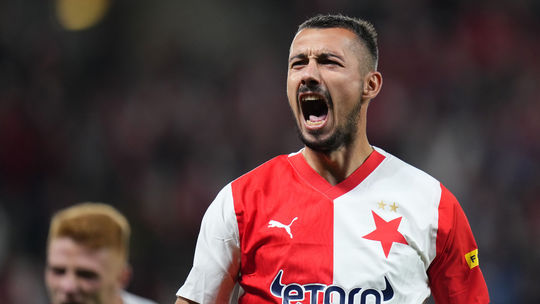 Slavia zvitazila v Zline ale Schranz nedoral pre zranenie Problem pre Calzonu