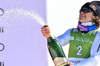 V cieli zaviala brazilska vlajka Posledny obrak sezony a maly globus pre Braathena