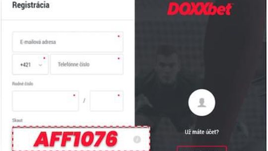 DOXXbet skaut kod 2026 Vyuzite exkluzivny promo kod AFF1076