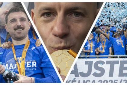 Rozlucky rodiny sampanske a vitazna trofej slovanisti spustili majstroske oslavy