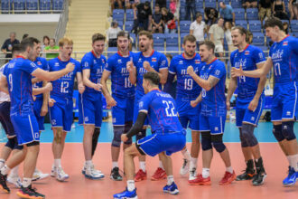 Druhe vitazstvo volejbalisti porazili gruznsko