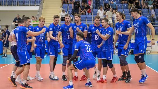 Druhe vitazstvo volejbalisti porazili gruznsko