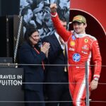 Na VC Velkej Britanie zvital Leclerc Ferrari ovladlo stupienok vitajucich