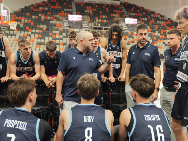 Treti zapas treti prehra Mladi slovenski basketbalisti prisli o sancu na postup