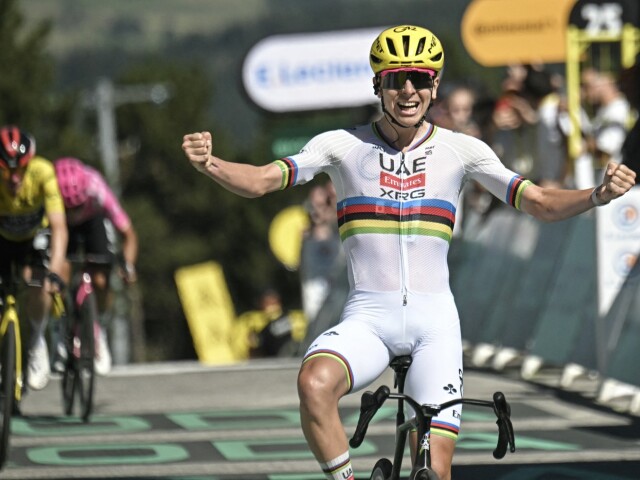 Zautocil 200 metrov pred cielom Pogacar vyhral 3 etapu na Tour de France