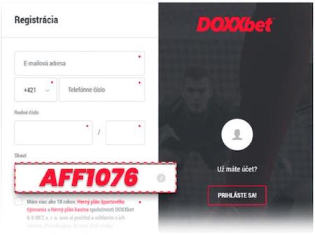DOXXbet skautsky kod 2026 Vyuzite exkluzivny promo kod AFF1076